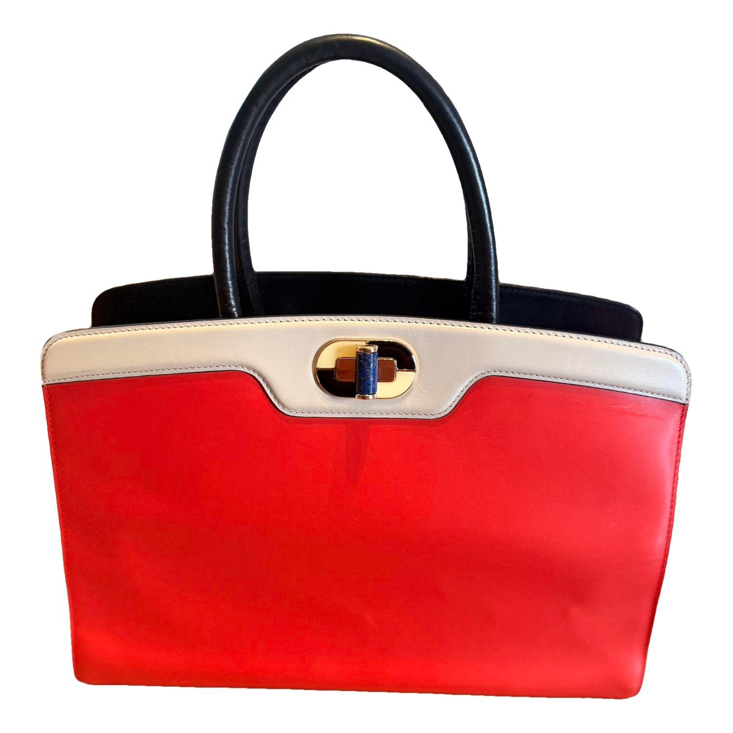 Isabella Rossellini leather handbag