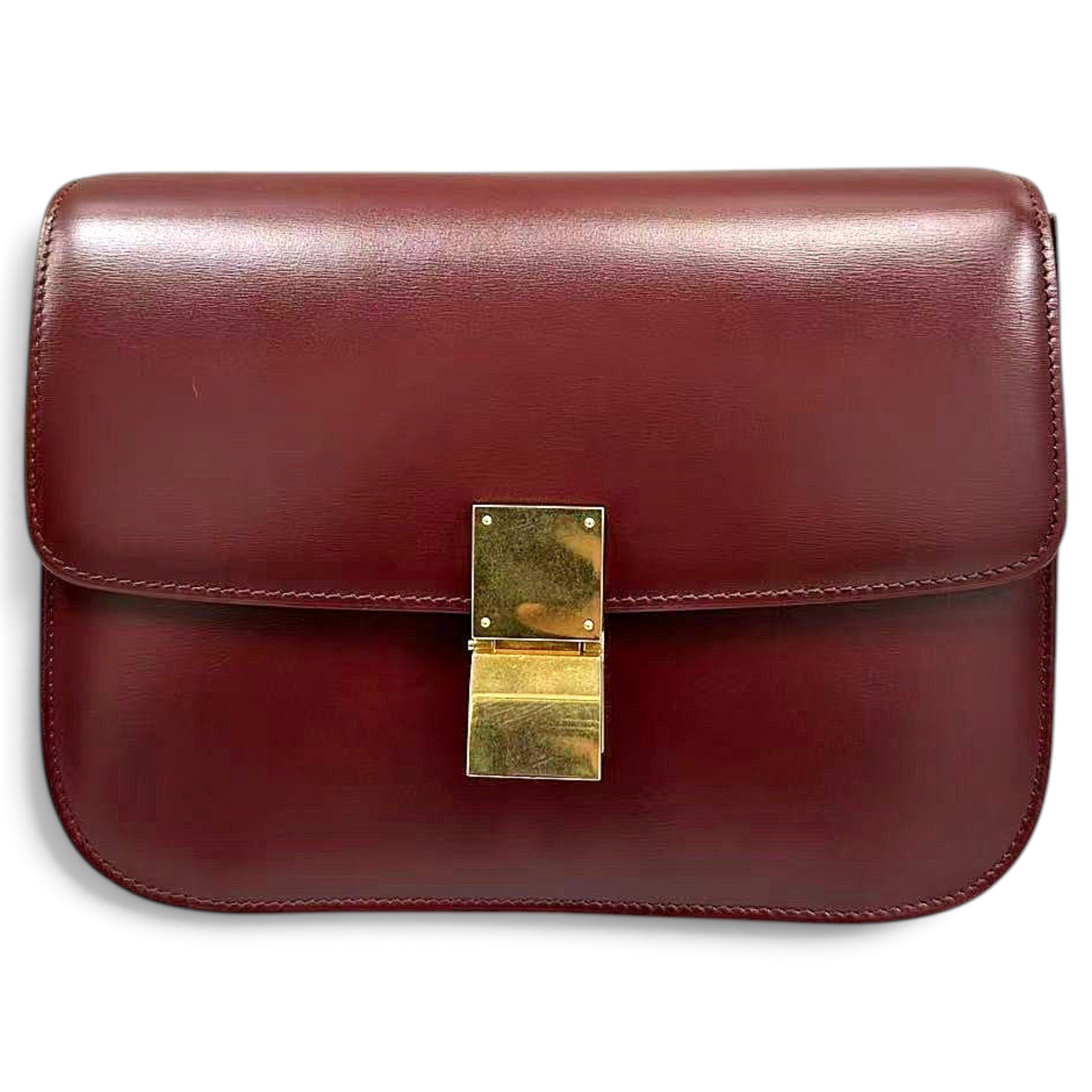 Classic leather handbag