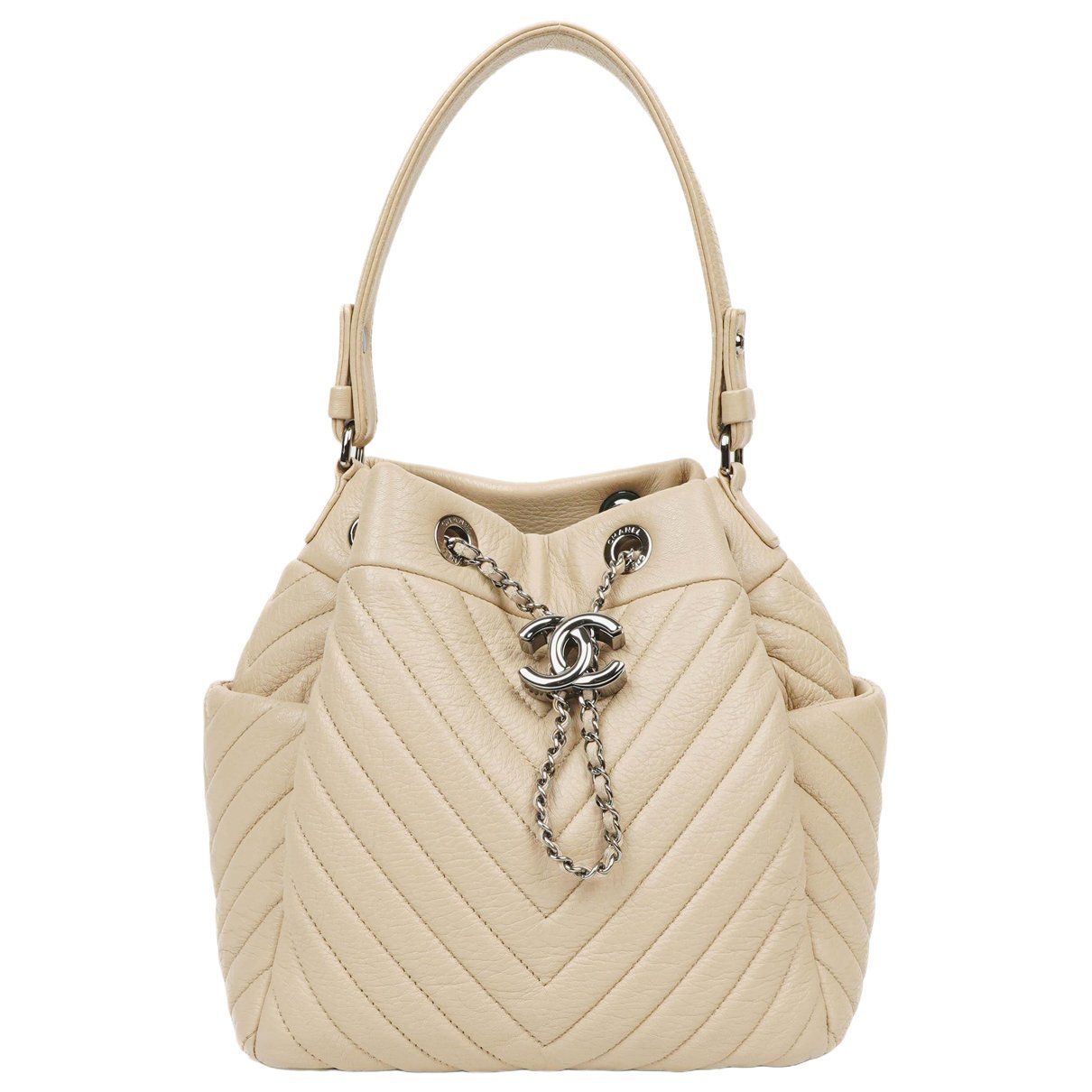 Gabrielle Bucket leather handbag
