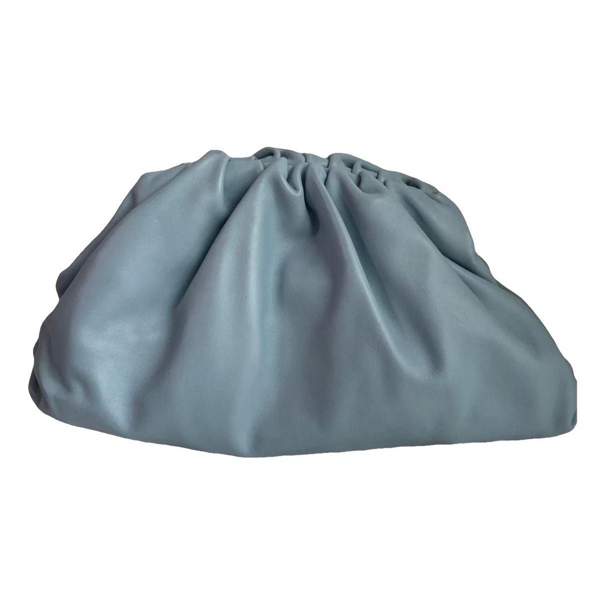Pouch leather clutch bag