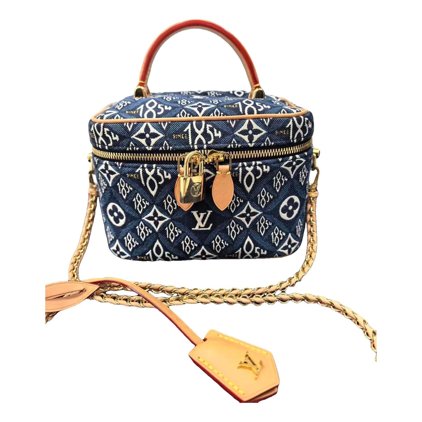 Vanity cloth handbag