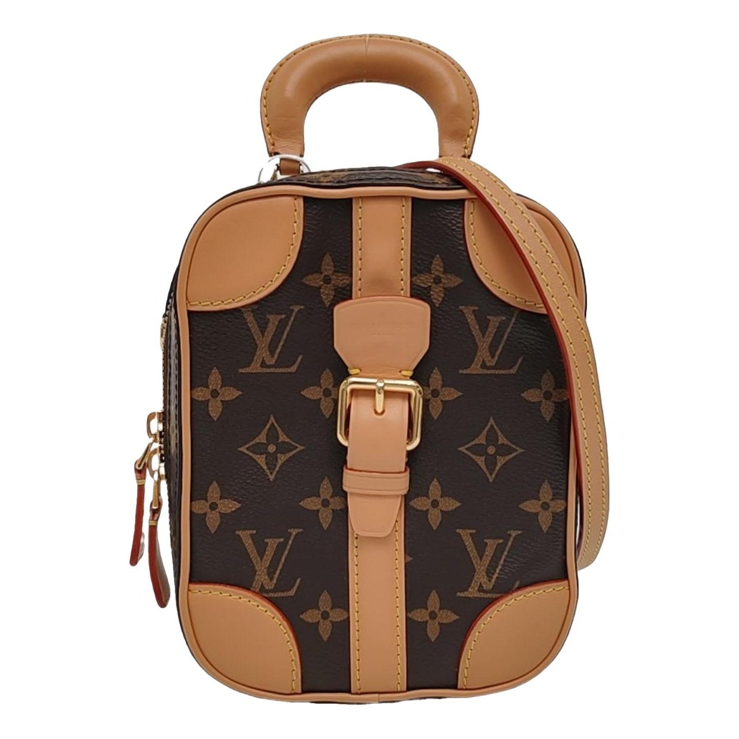 Valisette leather handbag