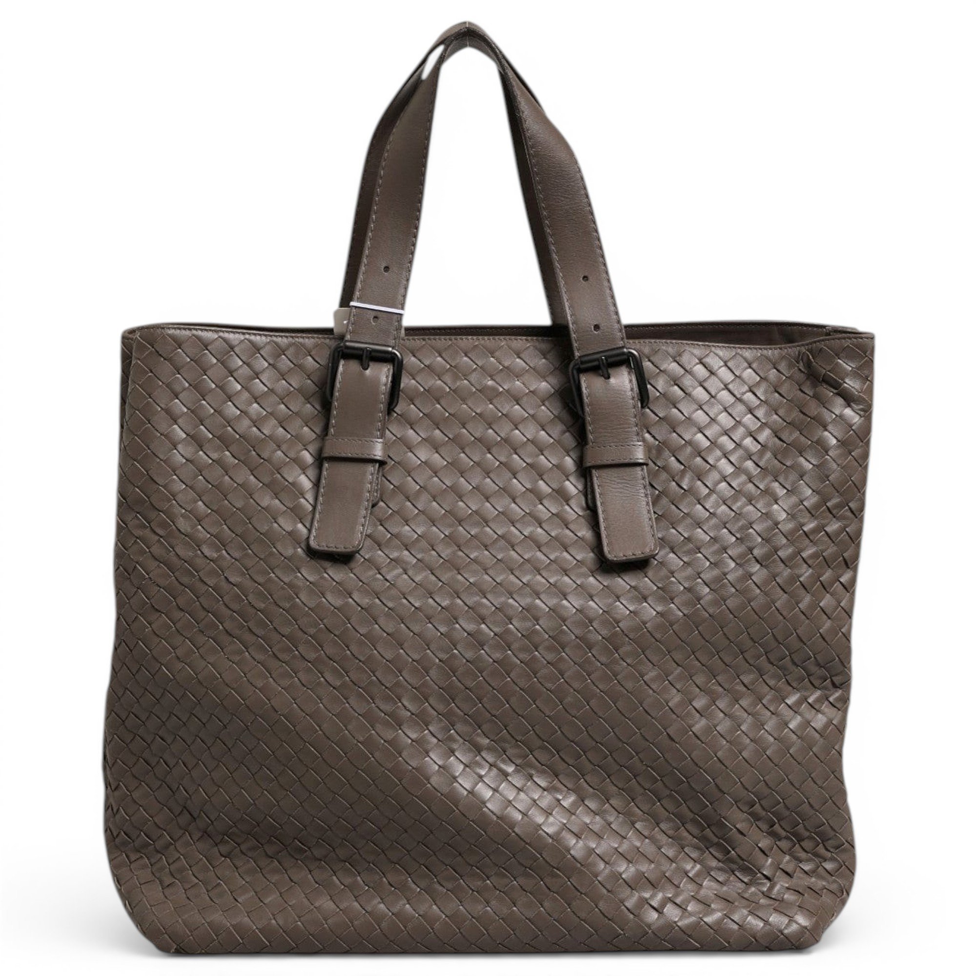 Leather tote
