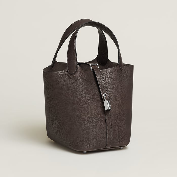 Ébène Picotin Lock 18 Bag