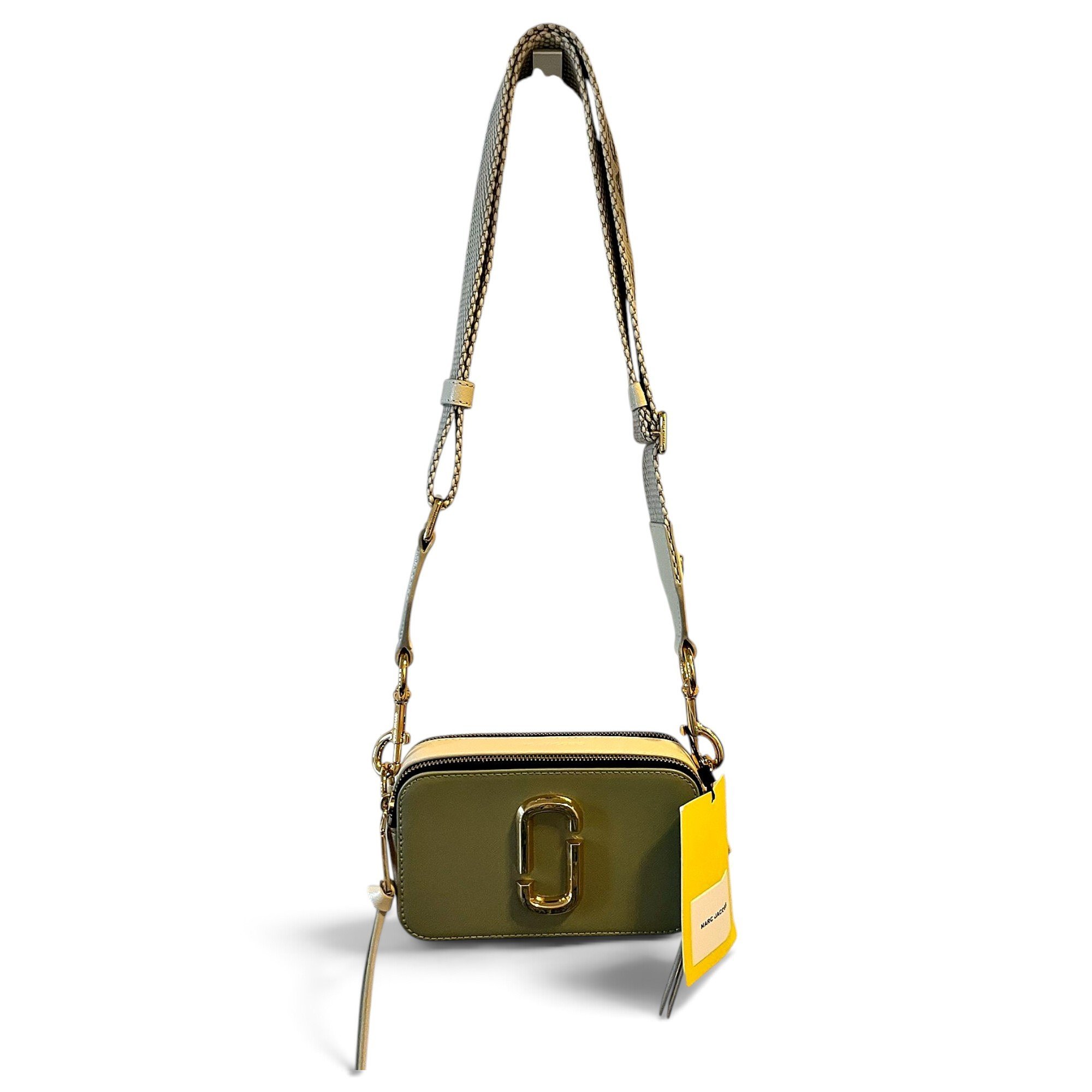 Snapshot leather crossbody bag