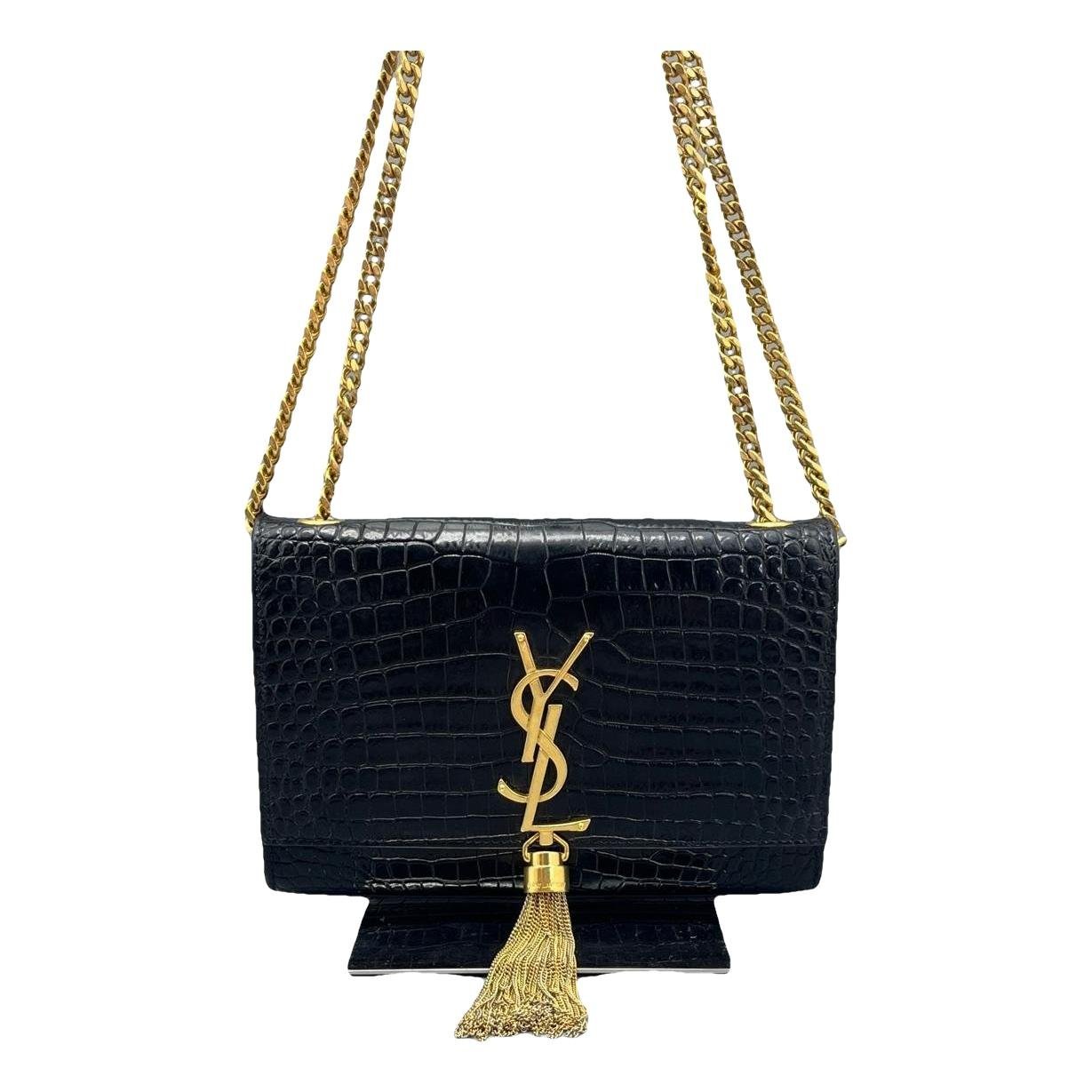 Pompom Kate leather handbag