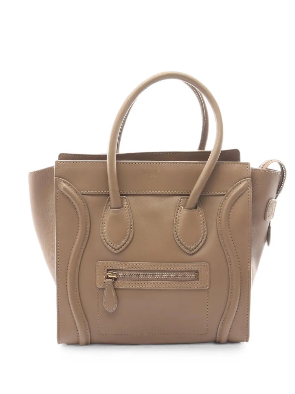 Celine 2000s micro Luggage tote bag