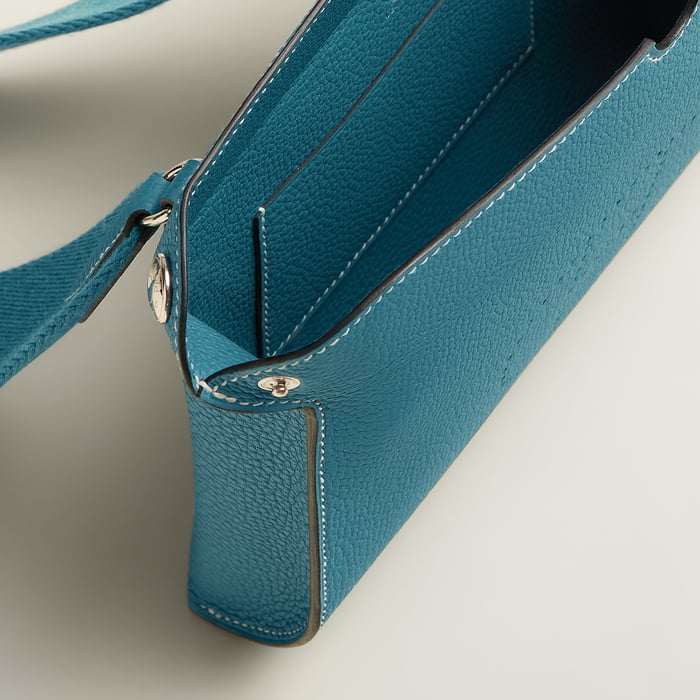 New Bleu Jean Bolsa Hermès Videpoches