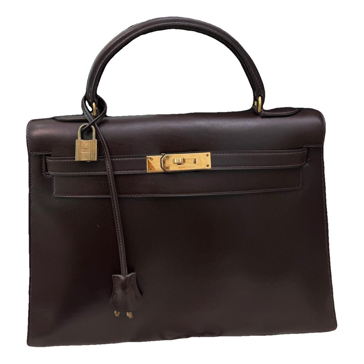 Kelly 32 leather handbag