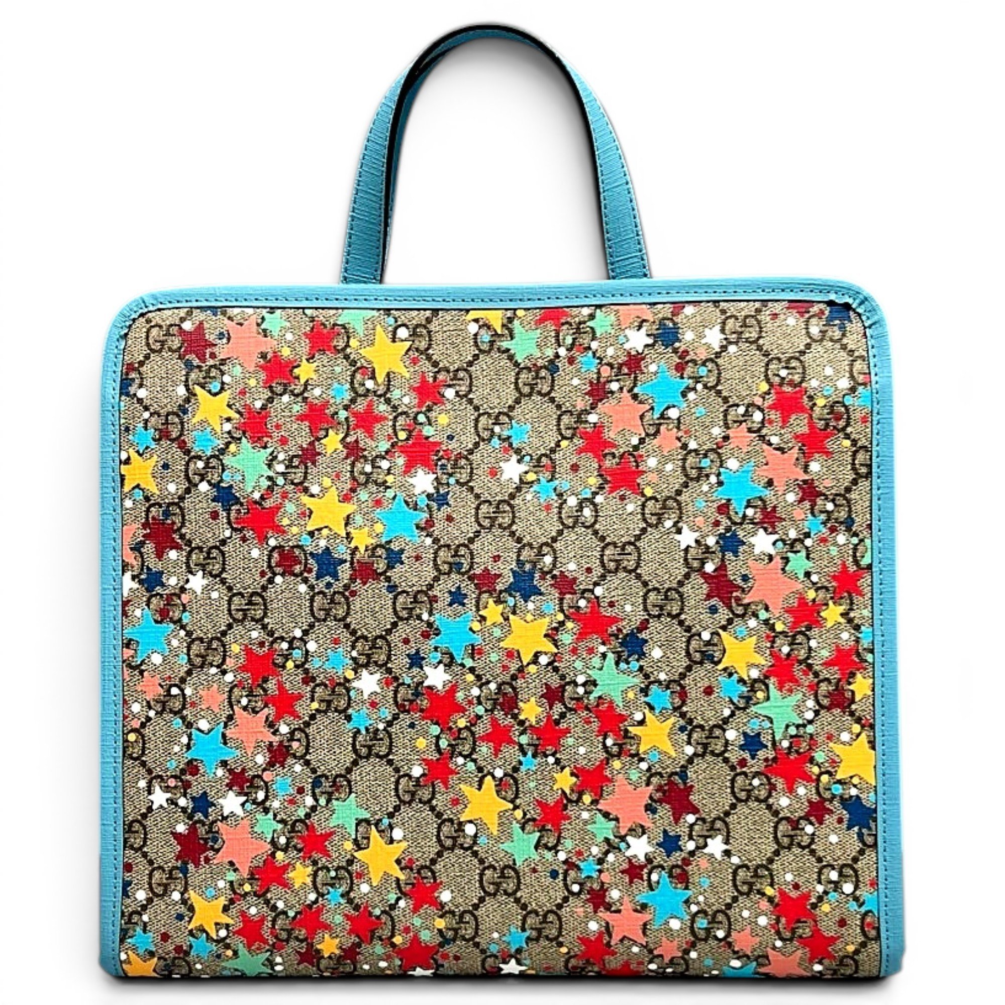 Leather tote