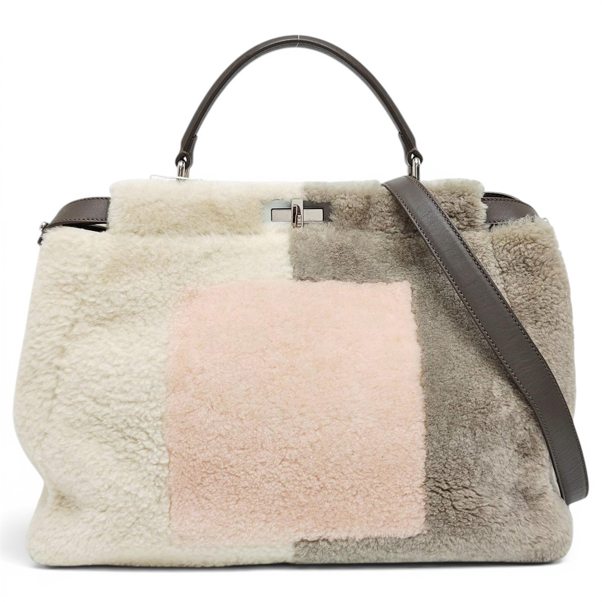 Peekaboo cloth handbag
