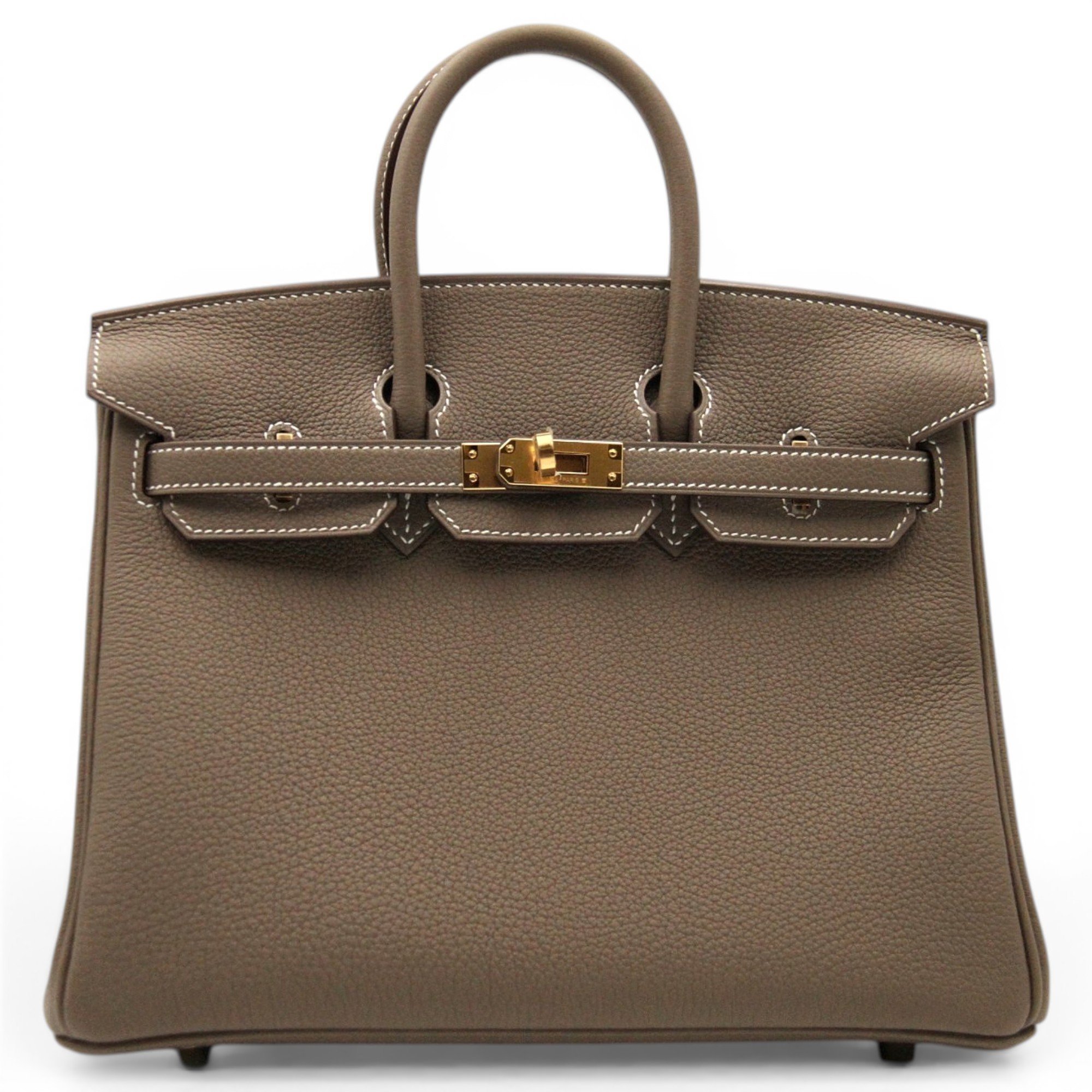 Hermes Birkin 25 Handbag Togo Leather 2026
