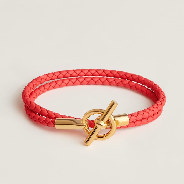 Rose Texas Glenan Double Tour Bracelet