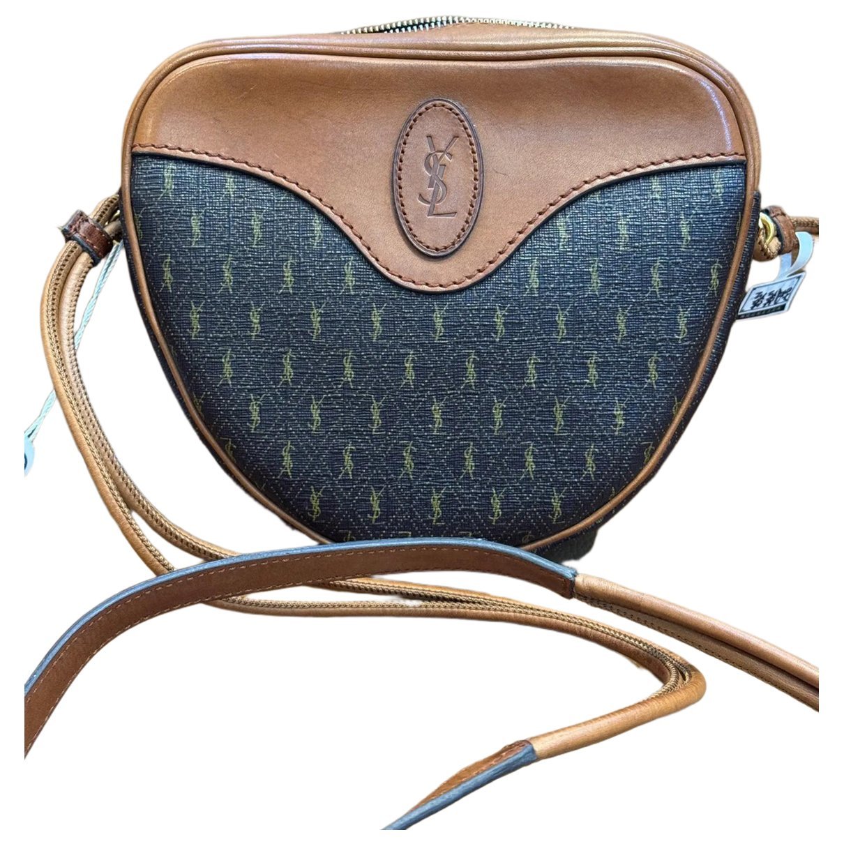 Vinyl crossbody bag