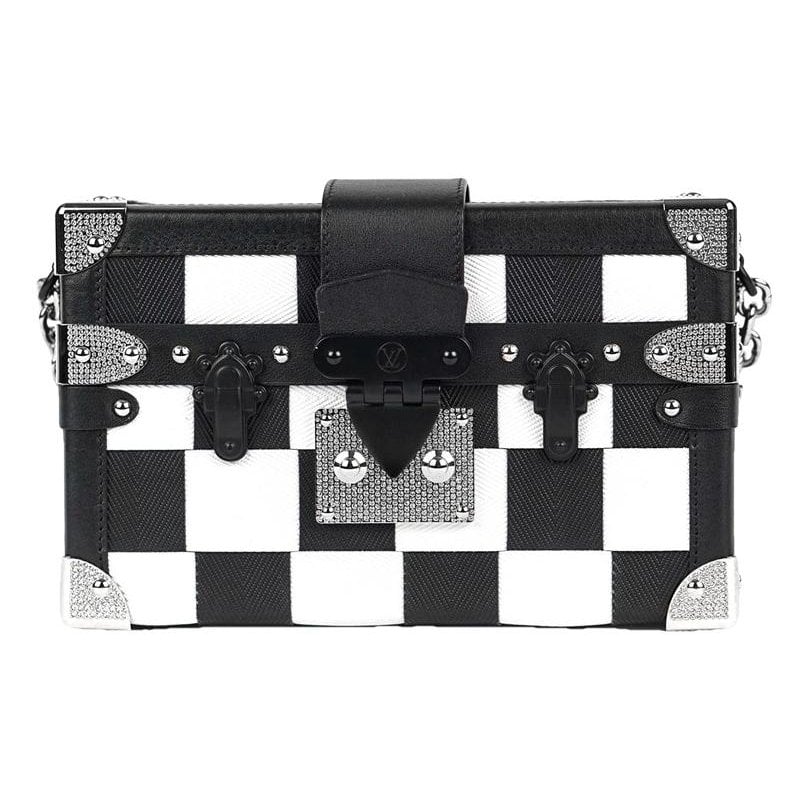 Petite Malle leather handbag
