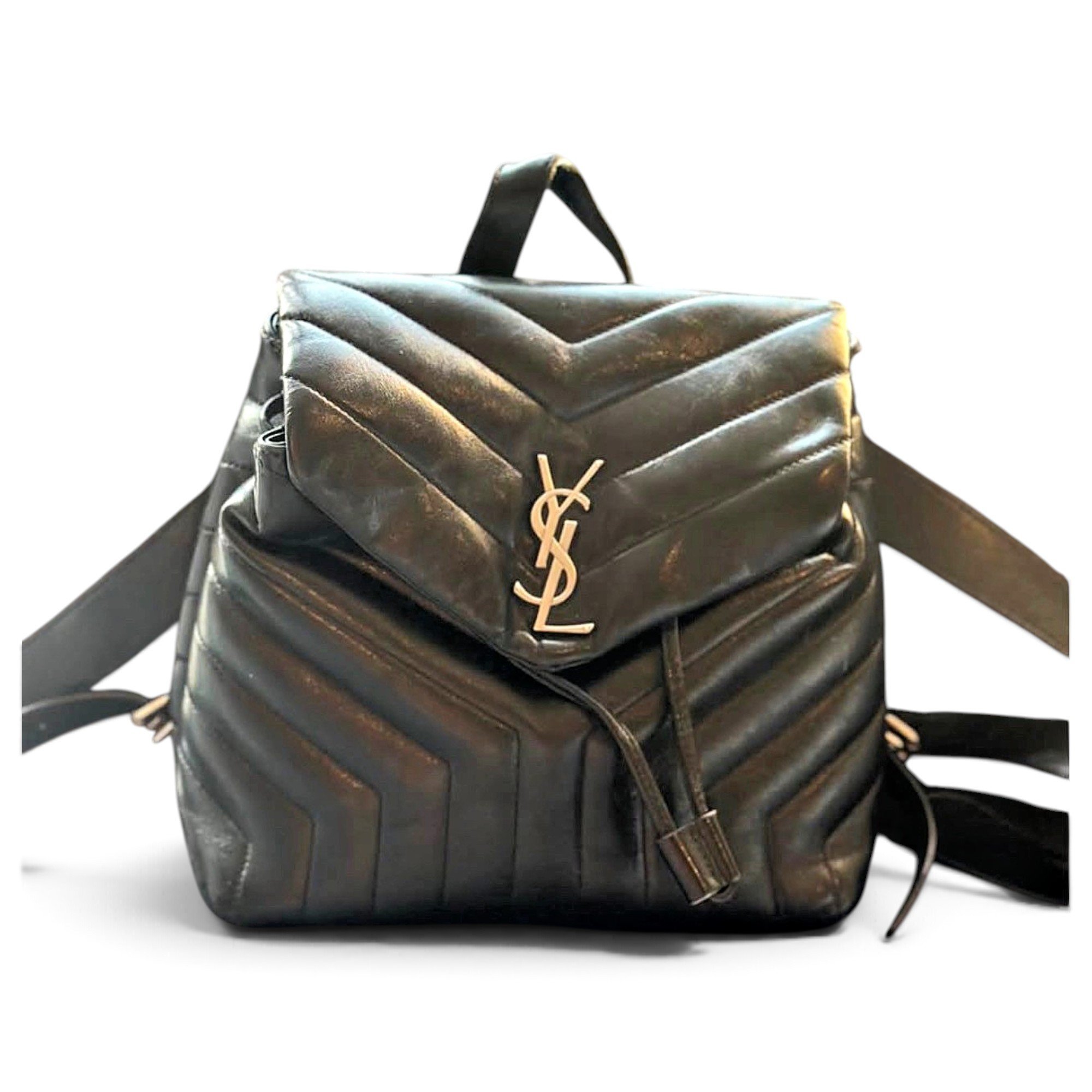 Leather satchel