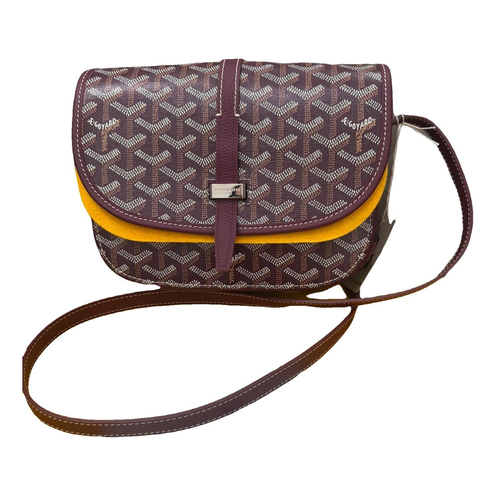 Belvedère leather crossbody bag