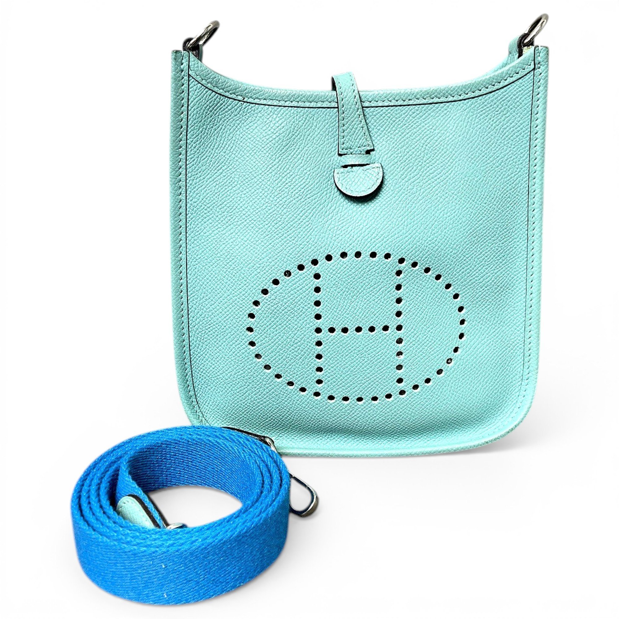 Evelyne leather handbag