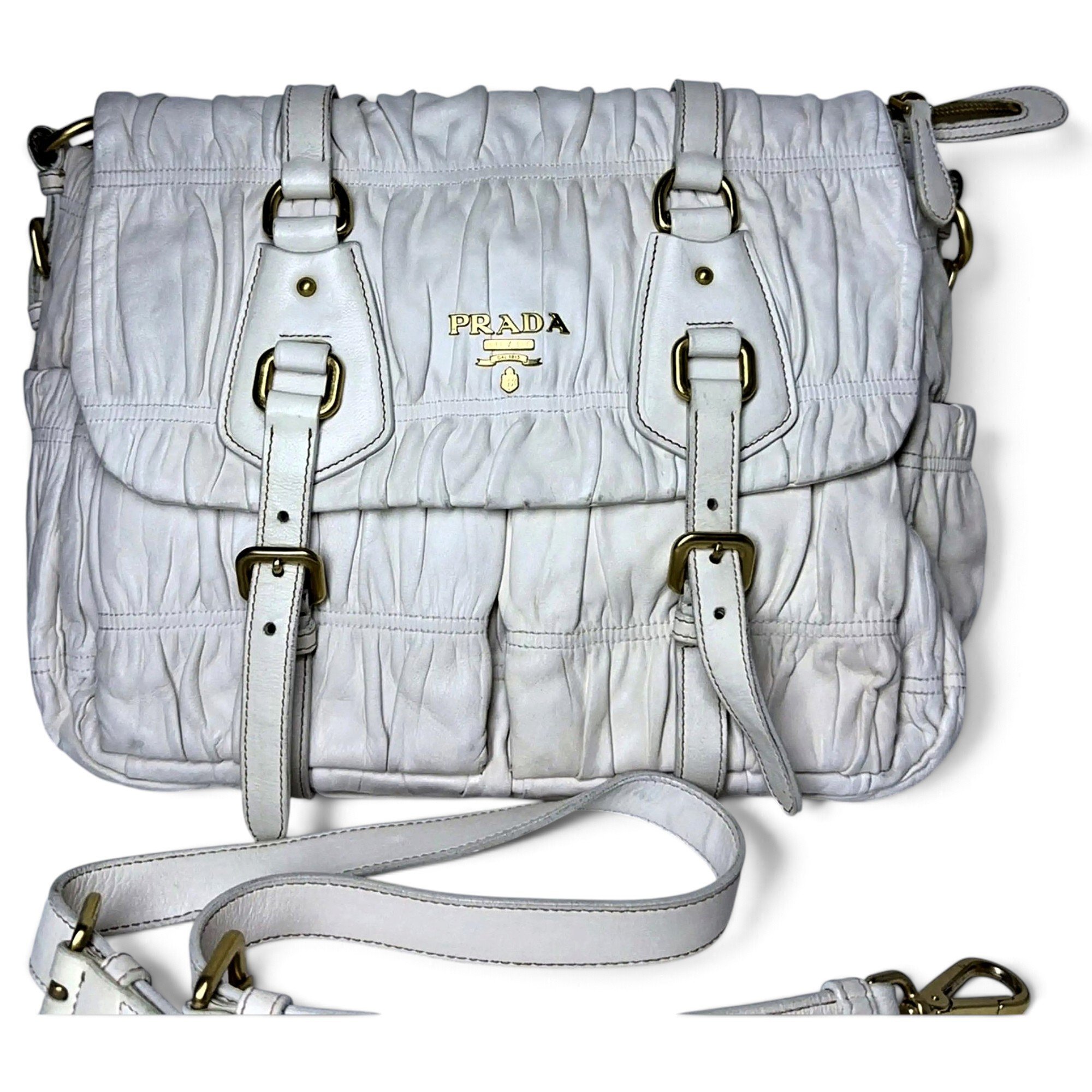 Leather crossbody bag