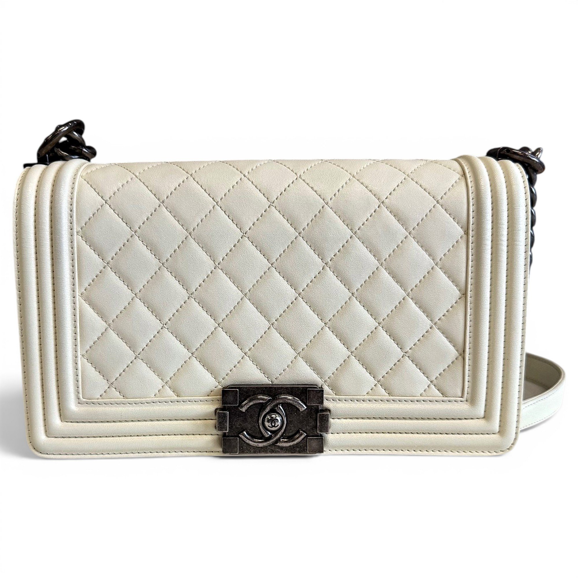 Boy leather handbag