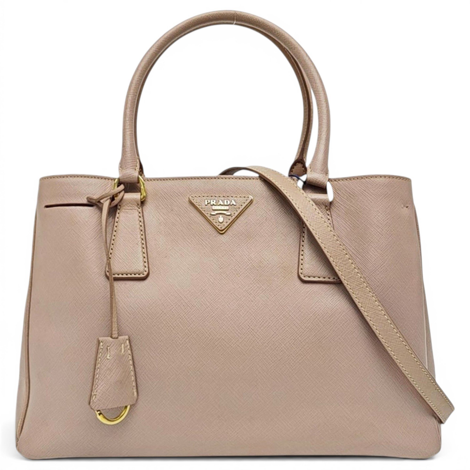 Galleria leather handbag