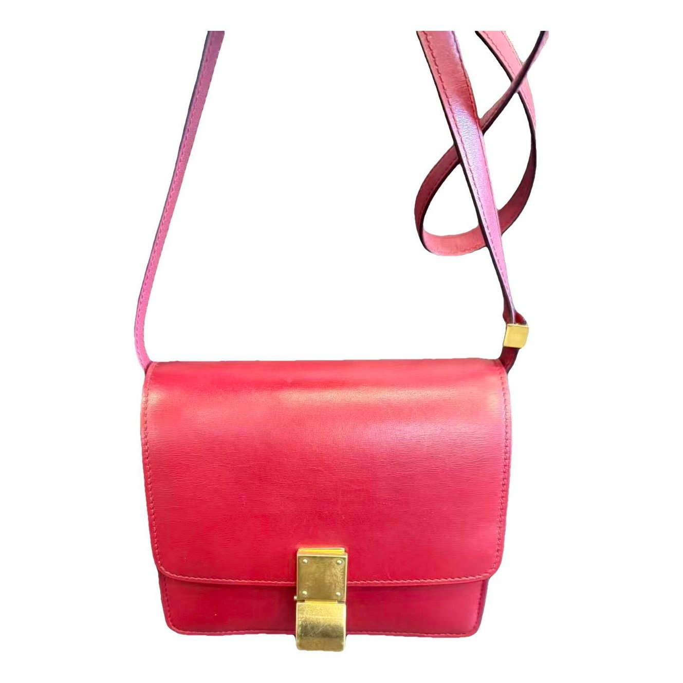 Classic leather crossbody bag