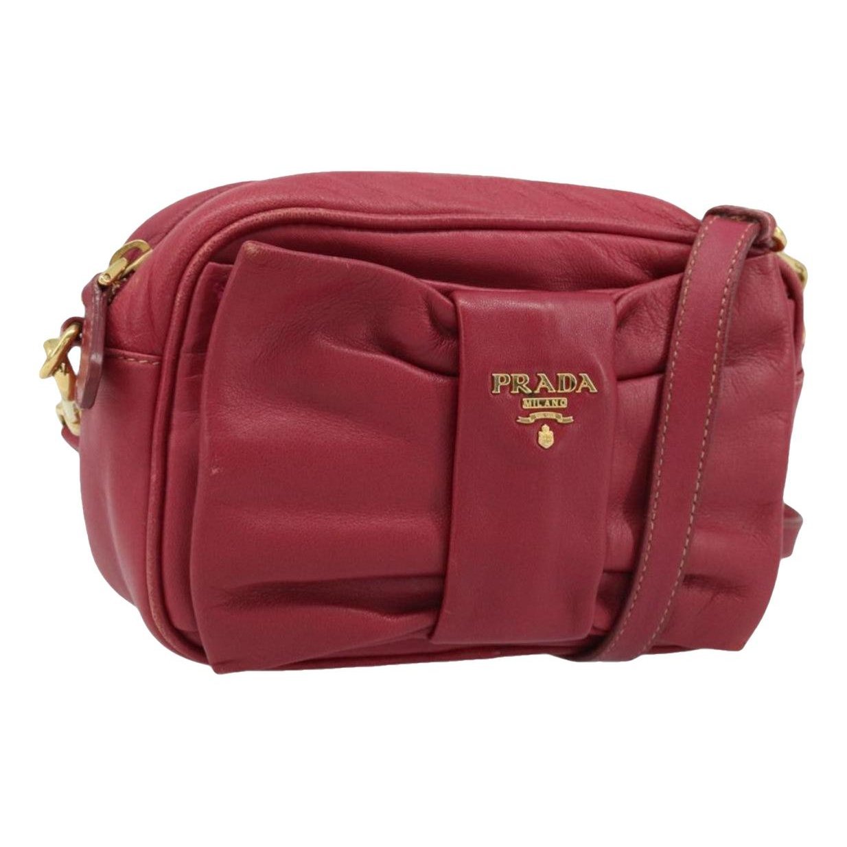 Leather backpack