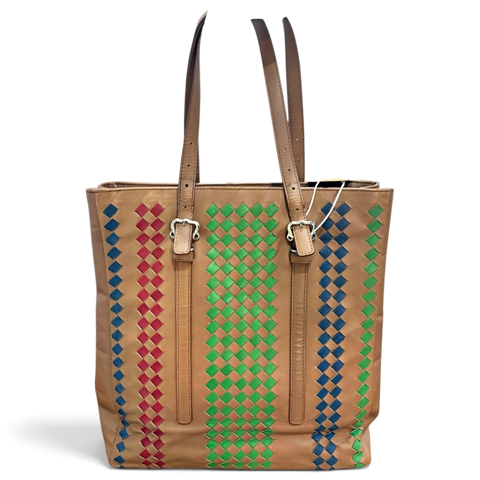 Leather tote