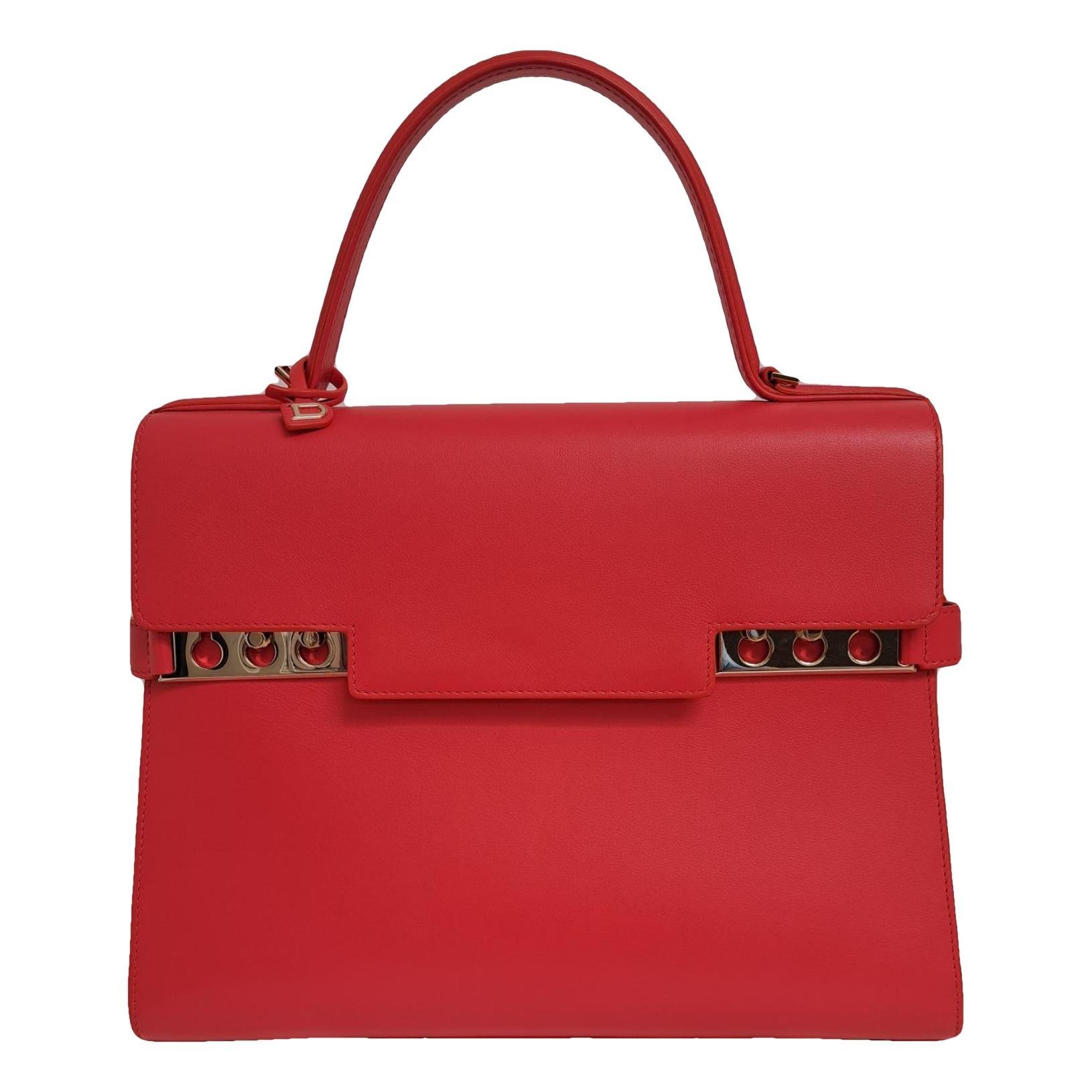Delvaux Tempête leather handbag