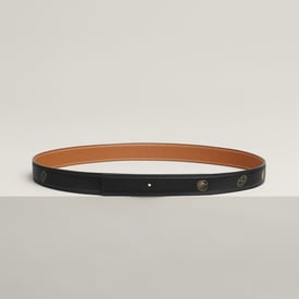 Piel de cinturón reversible Hermès sur Mer 24 mm