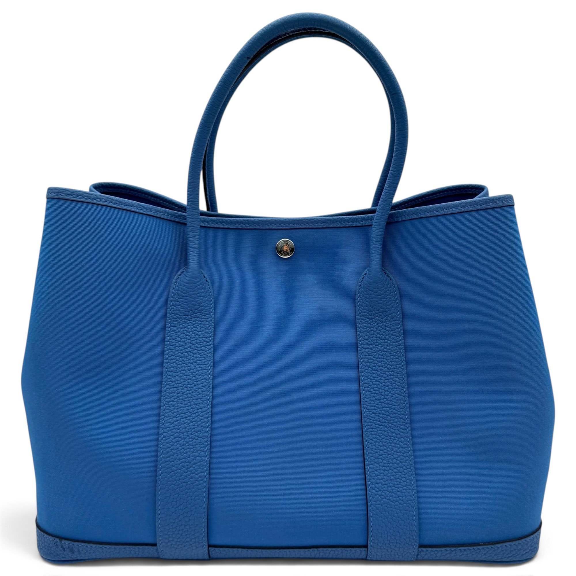 Garden Party leather handbag