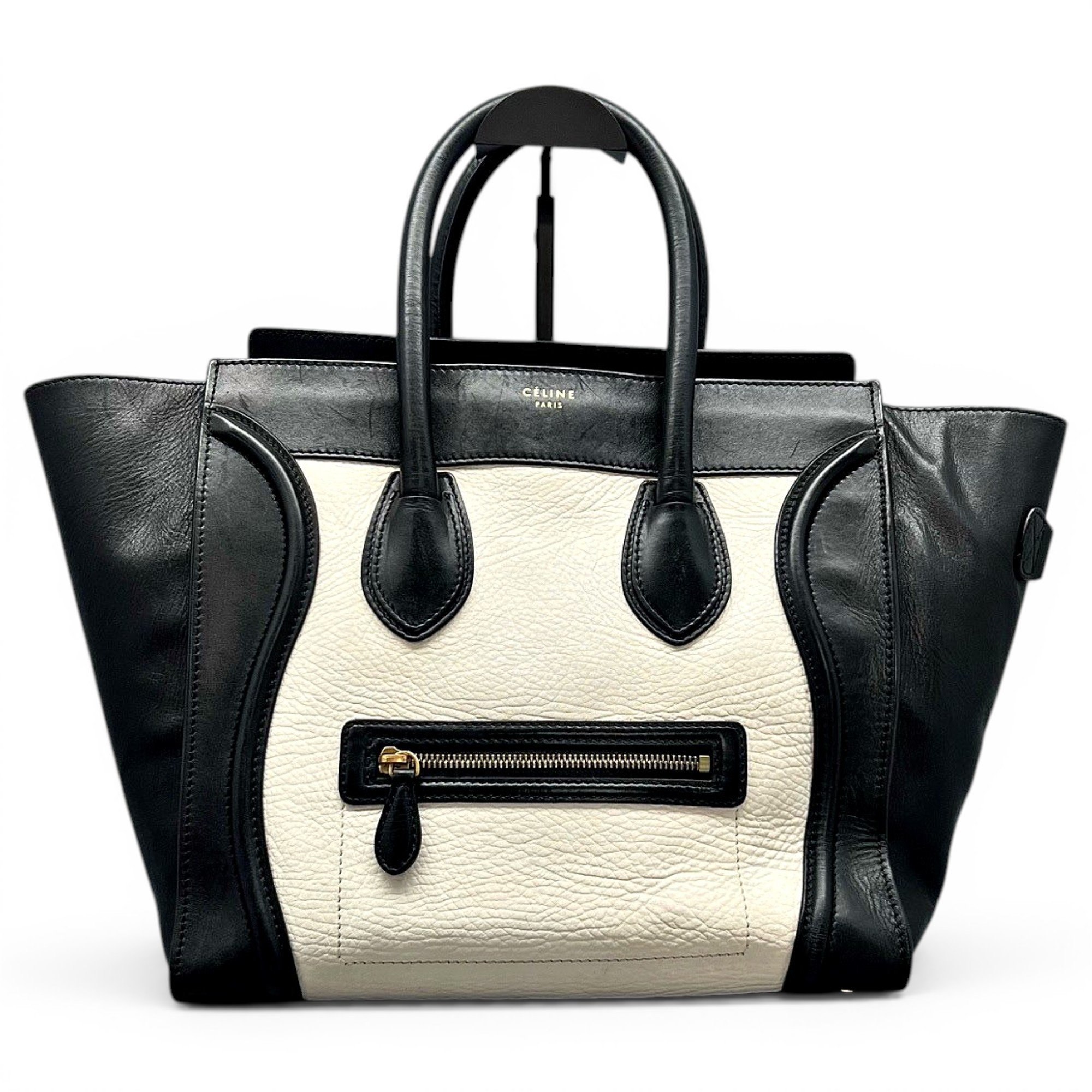 Luggage leather handbag