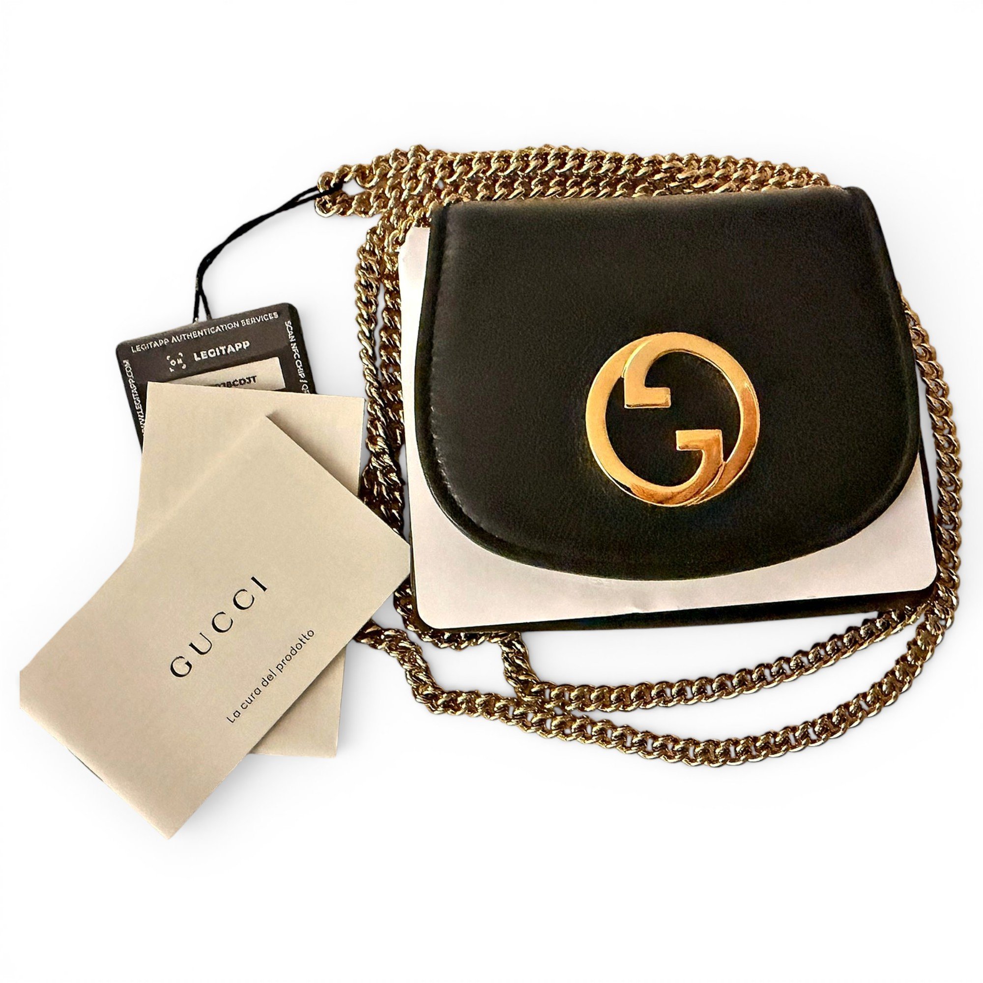 Blondie leather crossbody bag