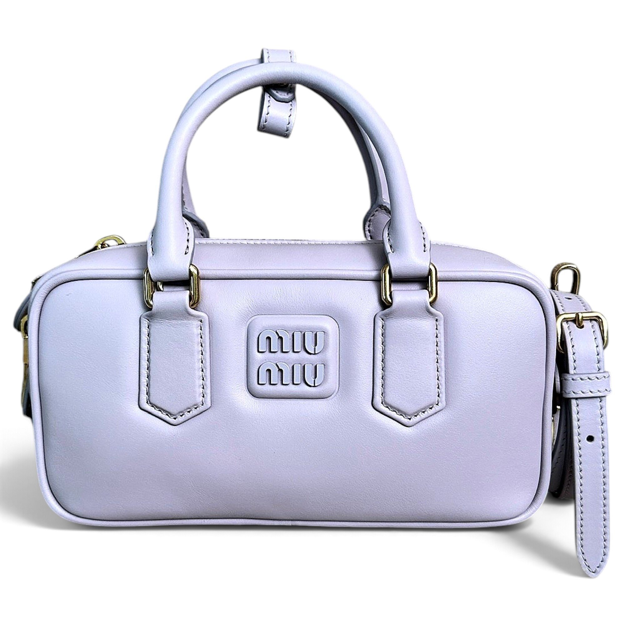 Arcadie leather handbag