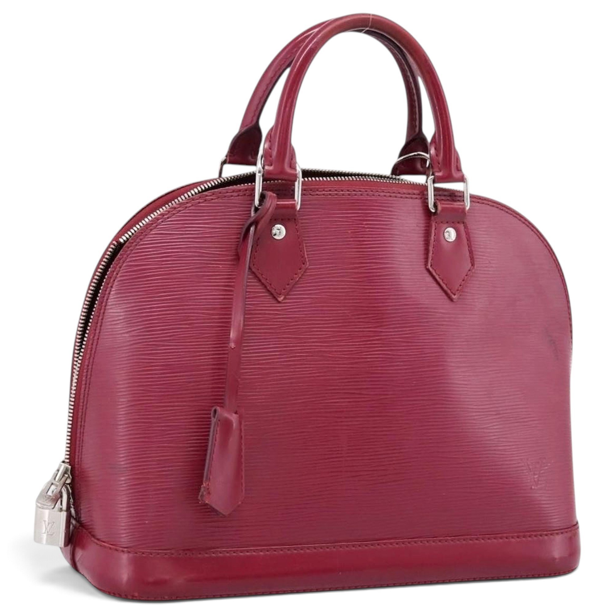 Alma leather handbag