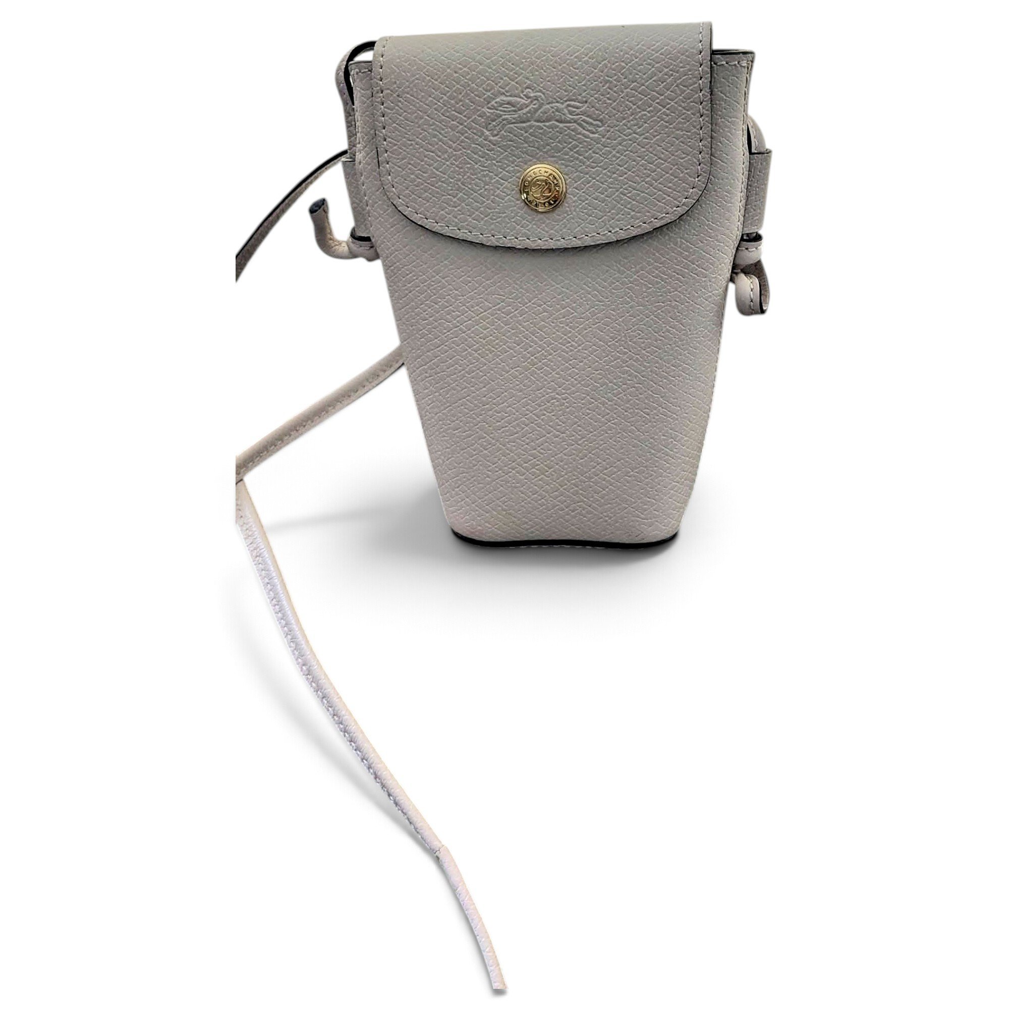 Pliage leather crossbody bag