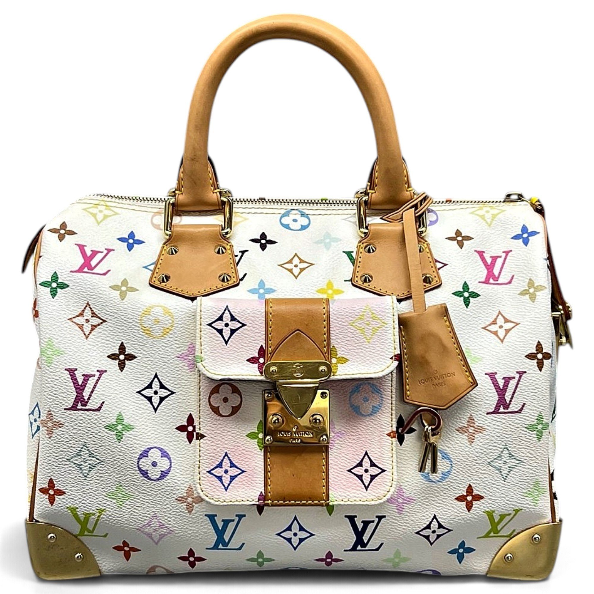 Speedy leather bag