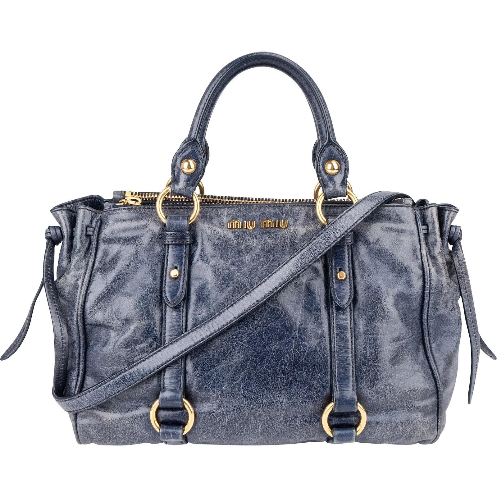 Vitello leather handbag