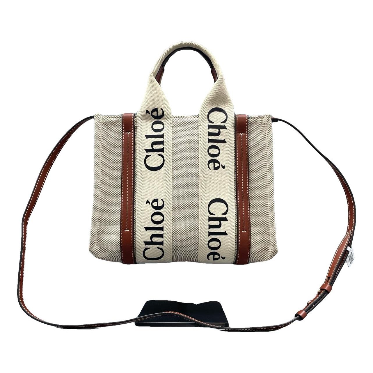 Chloe Woody leather handbag