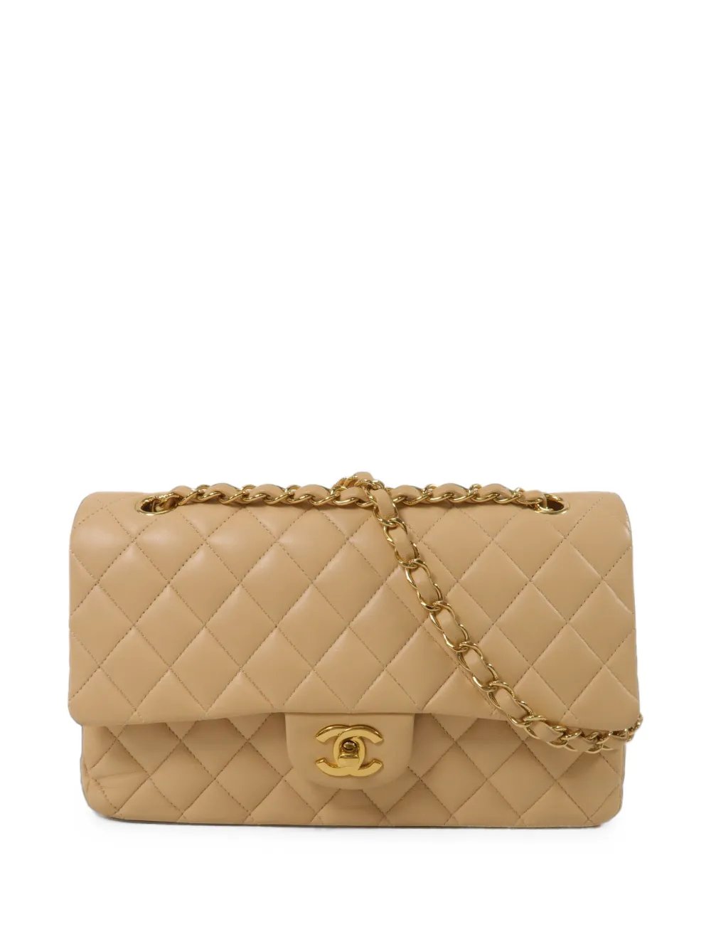 CC turn-lock shoulder bag