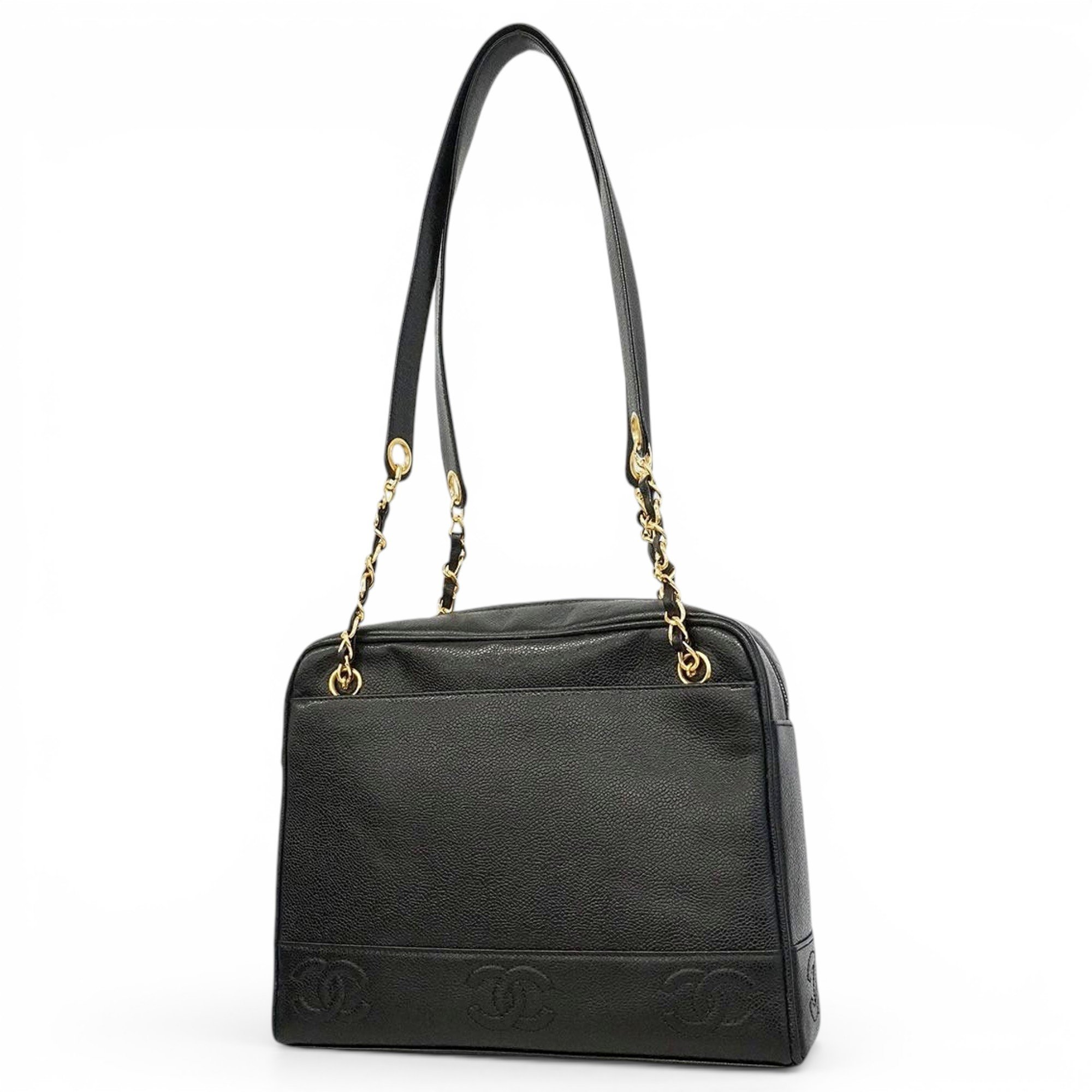 Leather tote