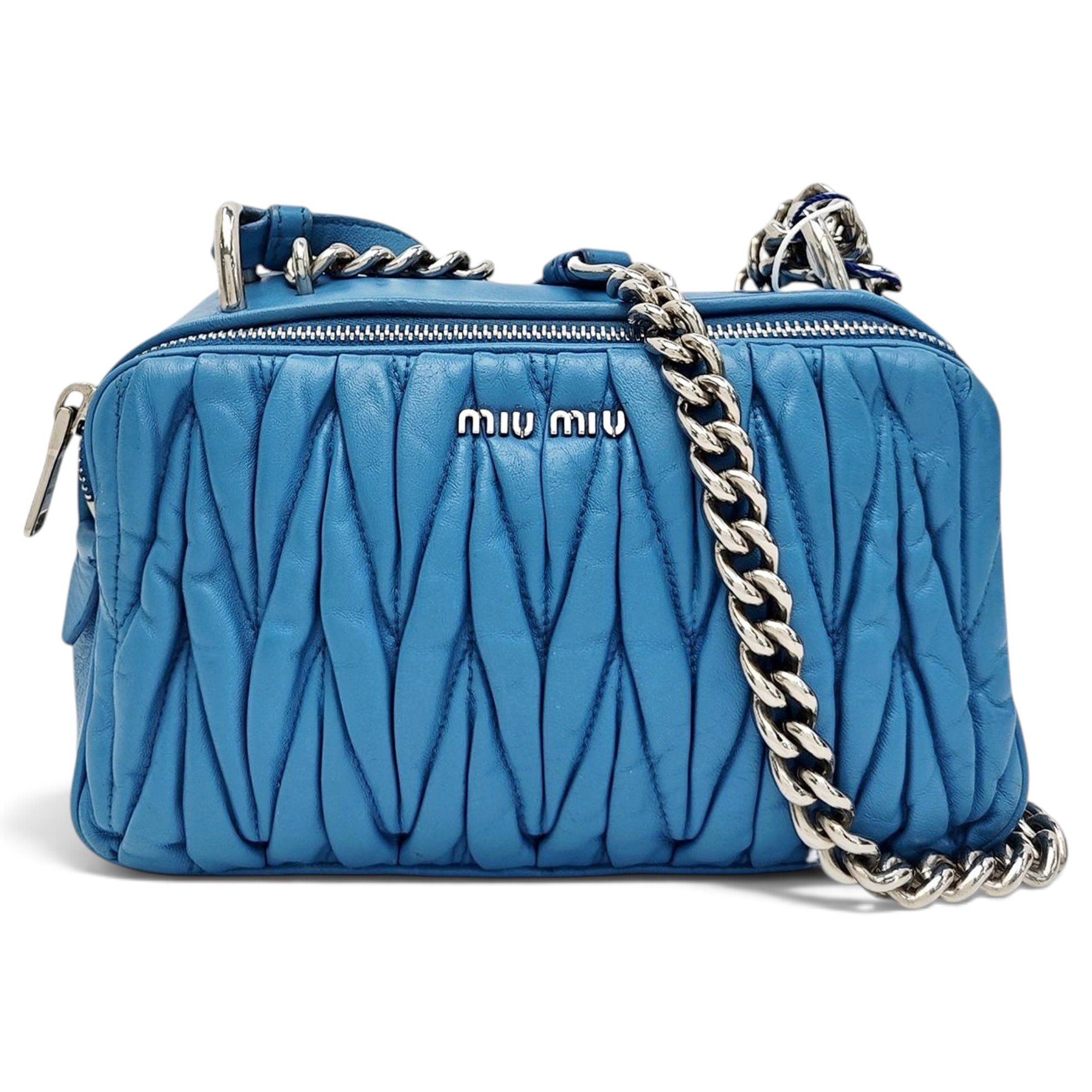 Miu delice leather crossbody bag