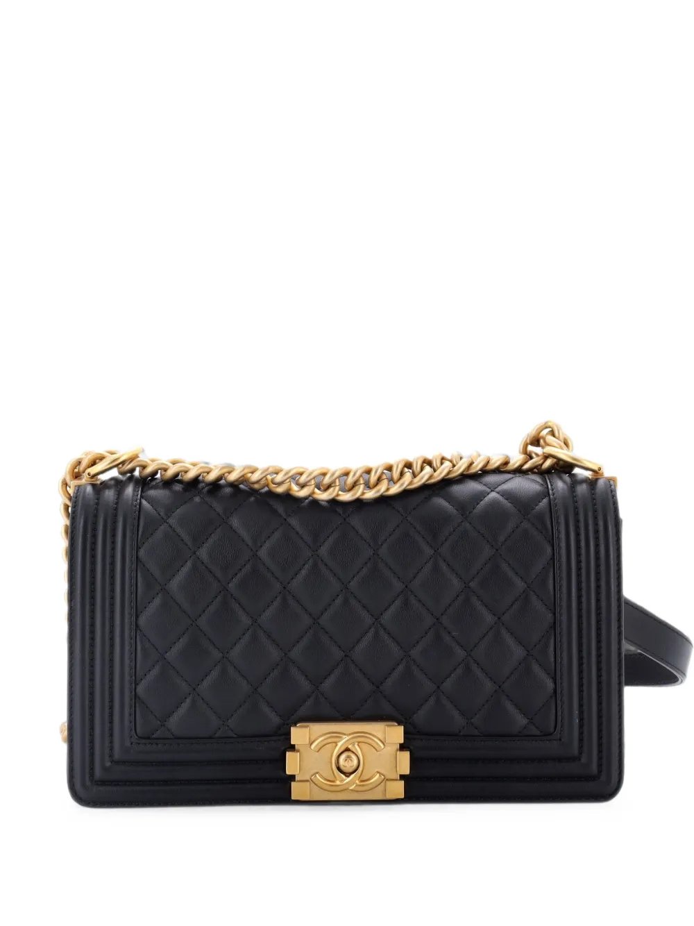 Boy Flap Bag Quilted Calfskin Old Medium crossbody bag