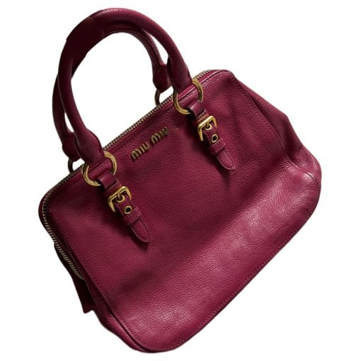Leather handbag