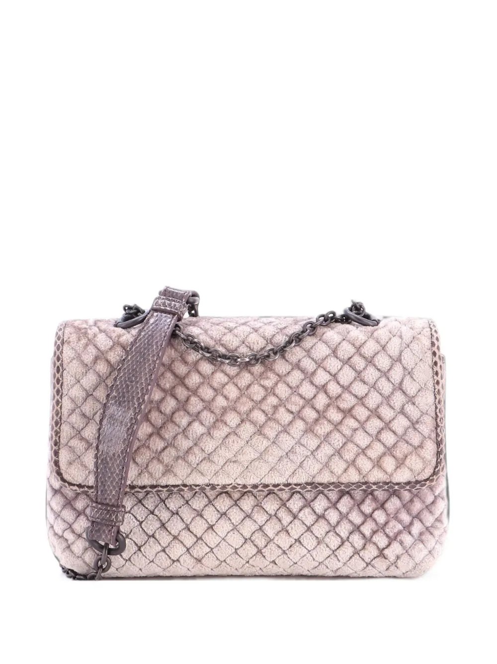 Olimpia Intrecciato Velvet Baby crossbody bag