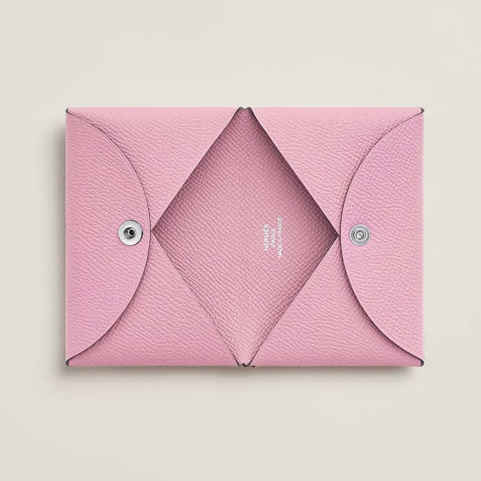 Mauve Sylvestre Calvi Card Holder