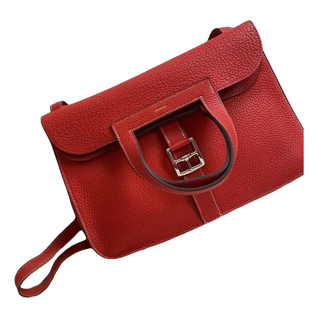 Halzan leather handbag