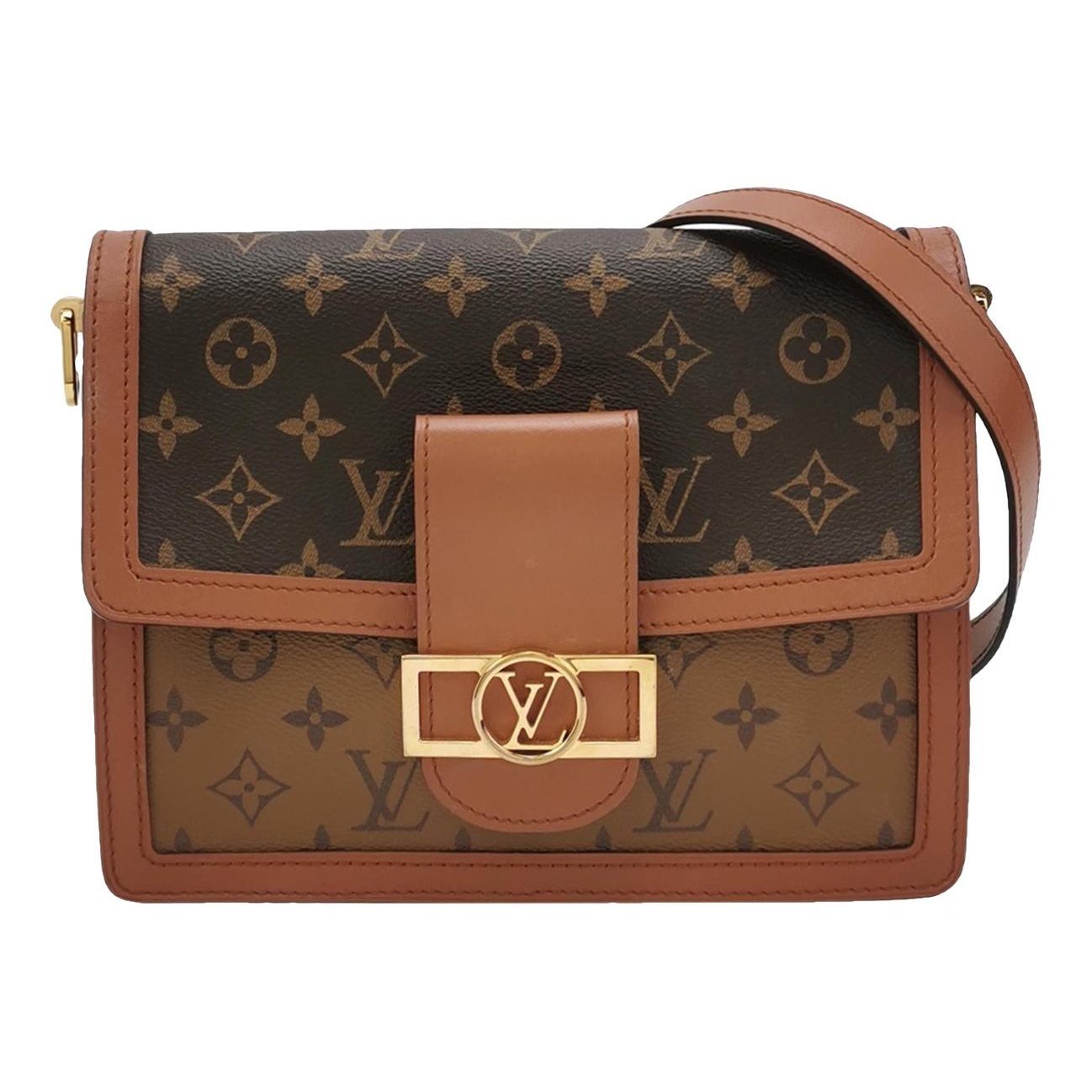 Dauphine leather handbag