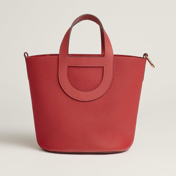 Vermillon Hermès In-the-loop 23 Bag