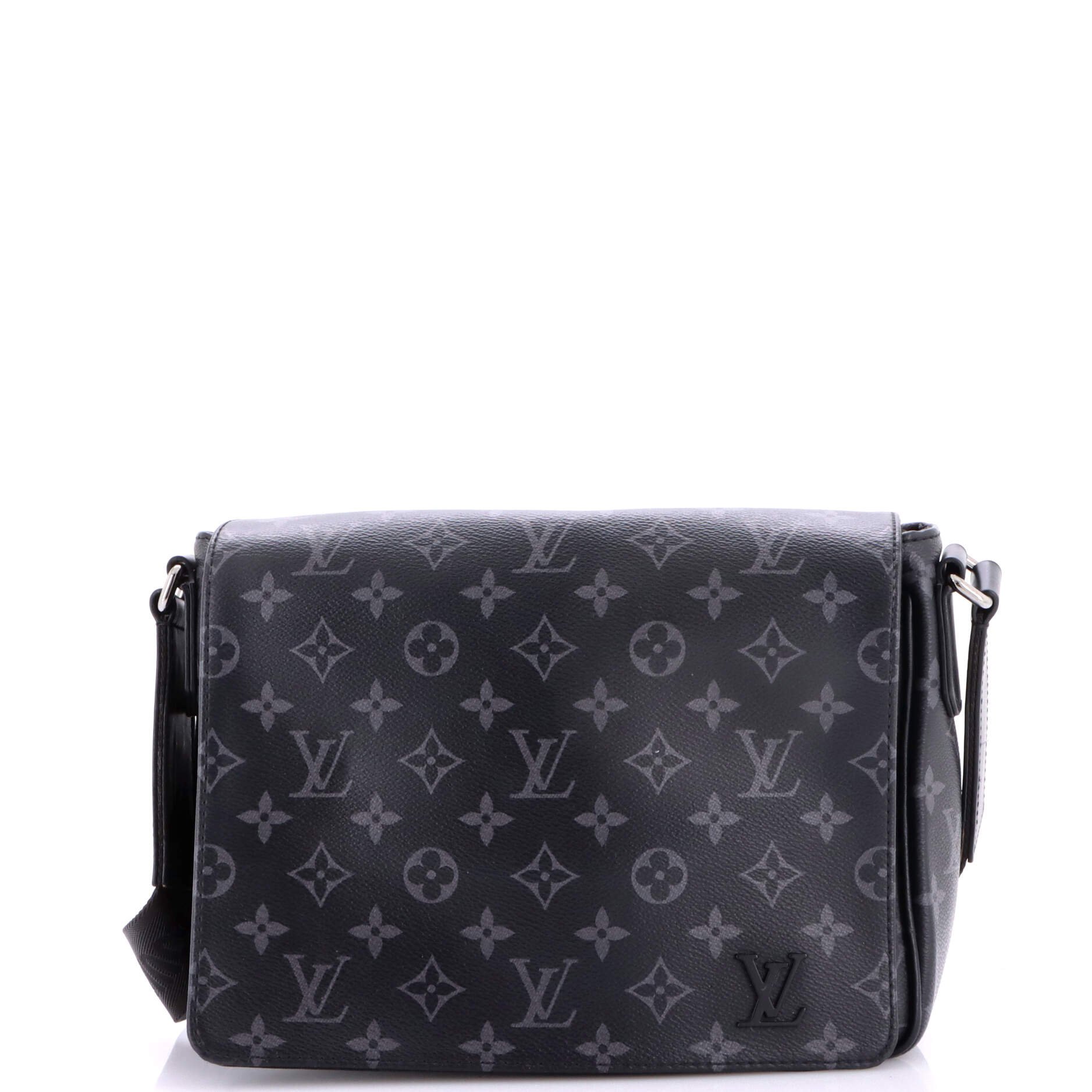 District Messenger Bag Monogram Eclipse Canvas PM